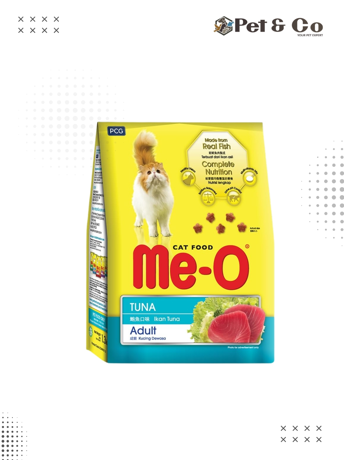 Me-O Tuna Adult Cat Dry Food