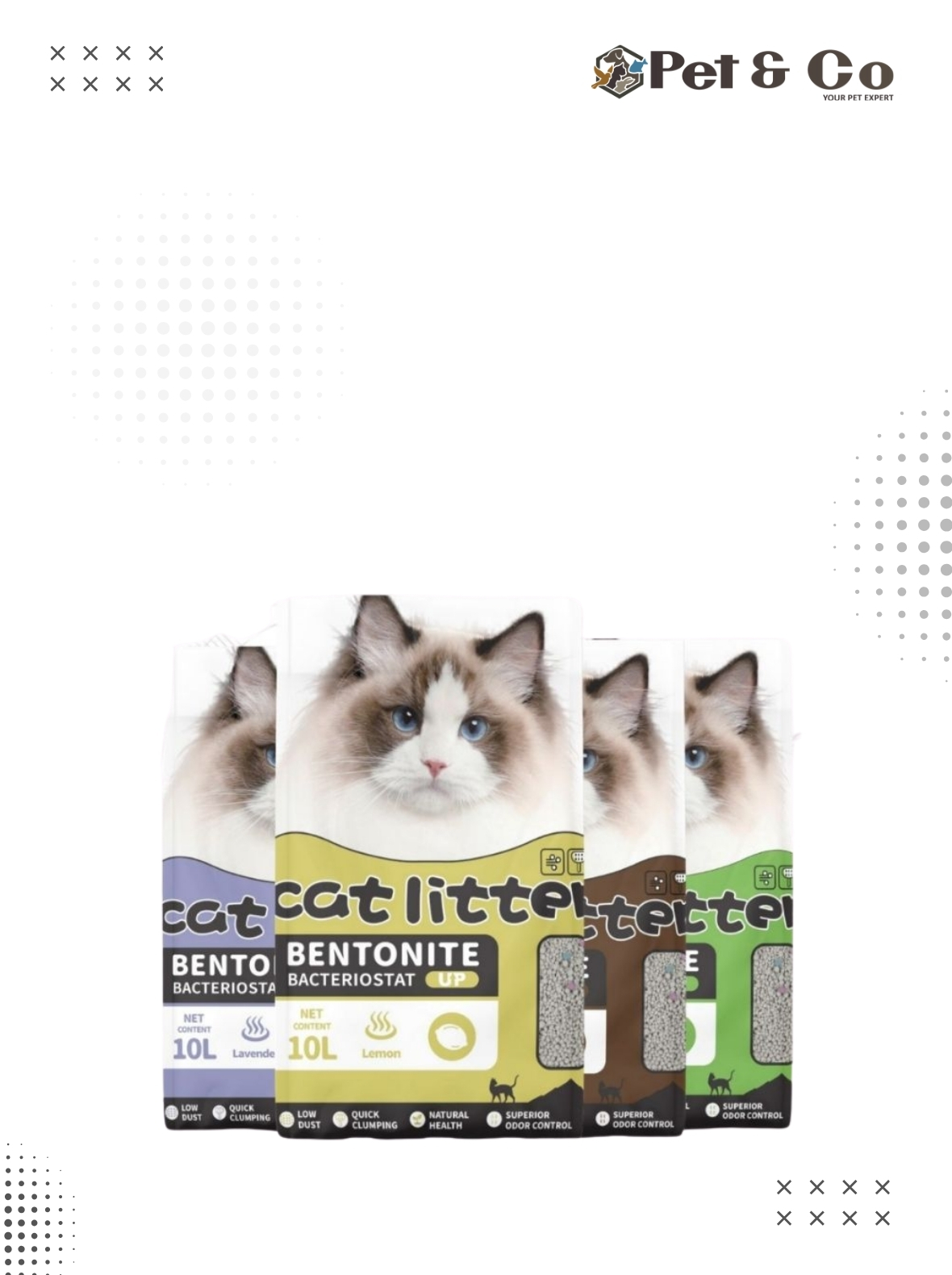 Mini Cat Bentonite Cat Litter 10L/8kg