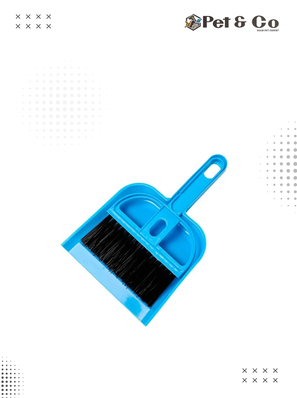 Mini Dustpan with Mini Brush Set for Pets