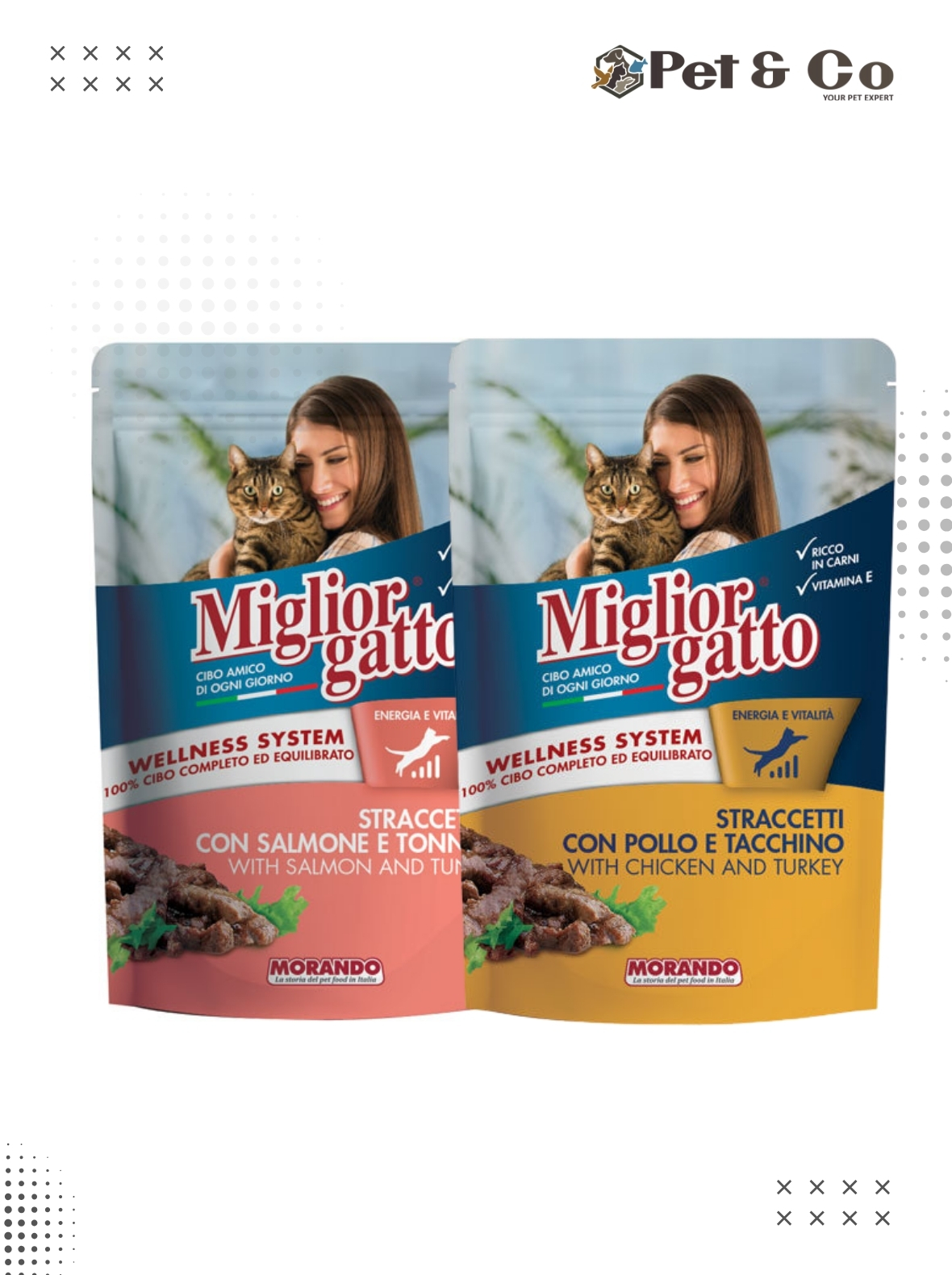 Morando Miglior Gatto Chunk Cat Wet Food Pouches