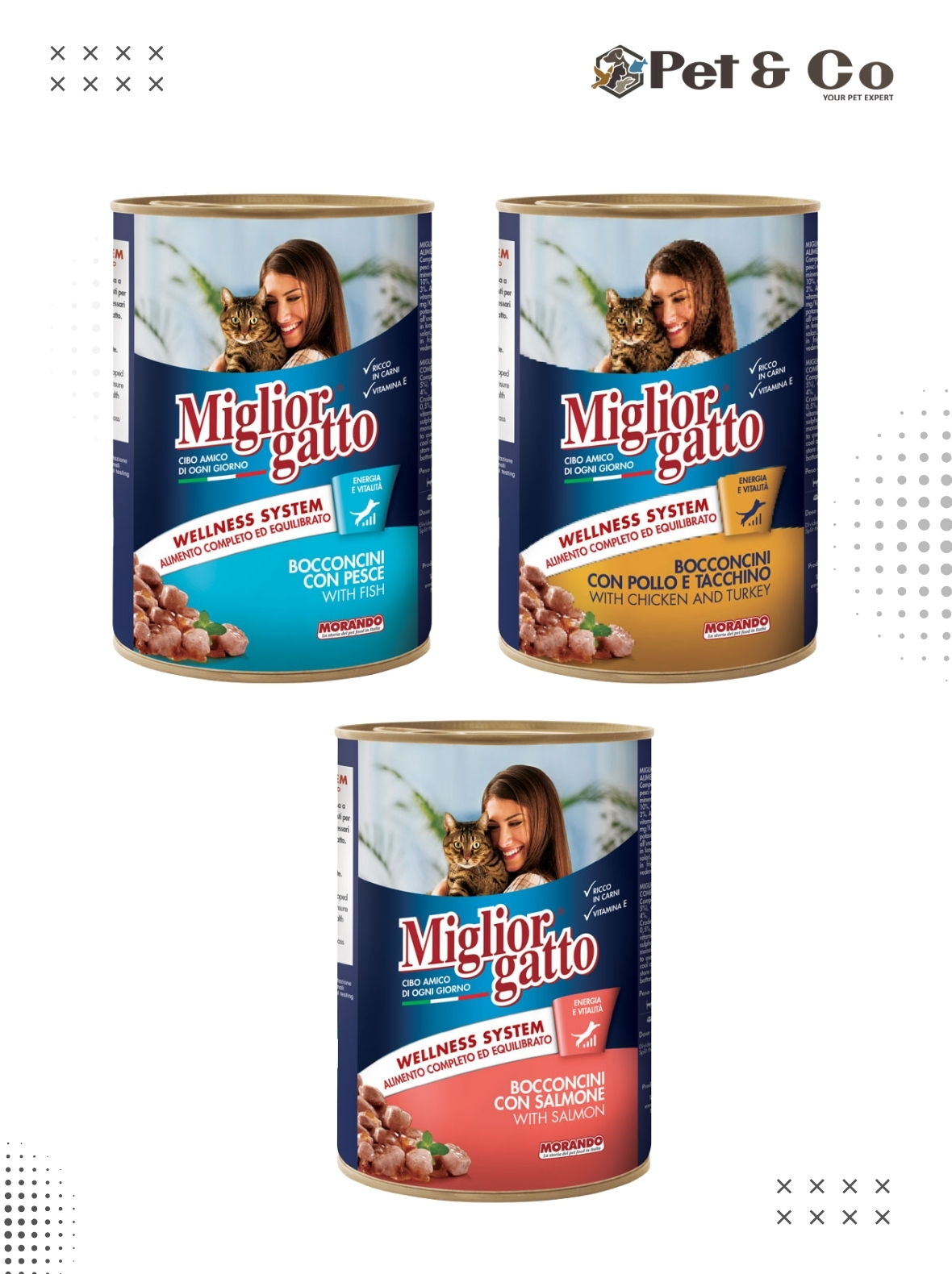 Morando Miglior Gatto Special Menu Chunk Cat Wet Food Tin