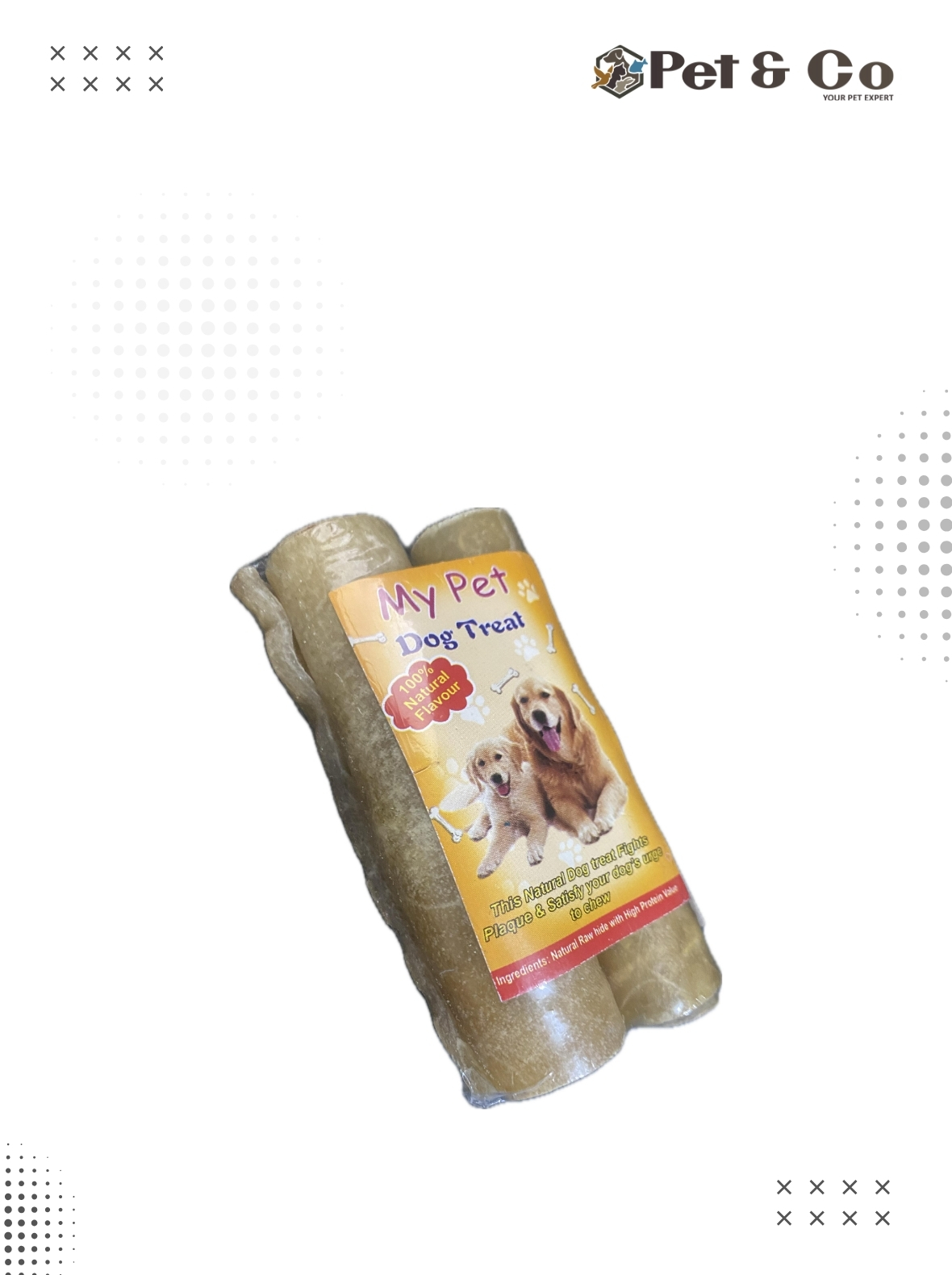 My Pet Dog Treat Double Roll 4'