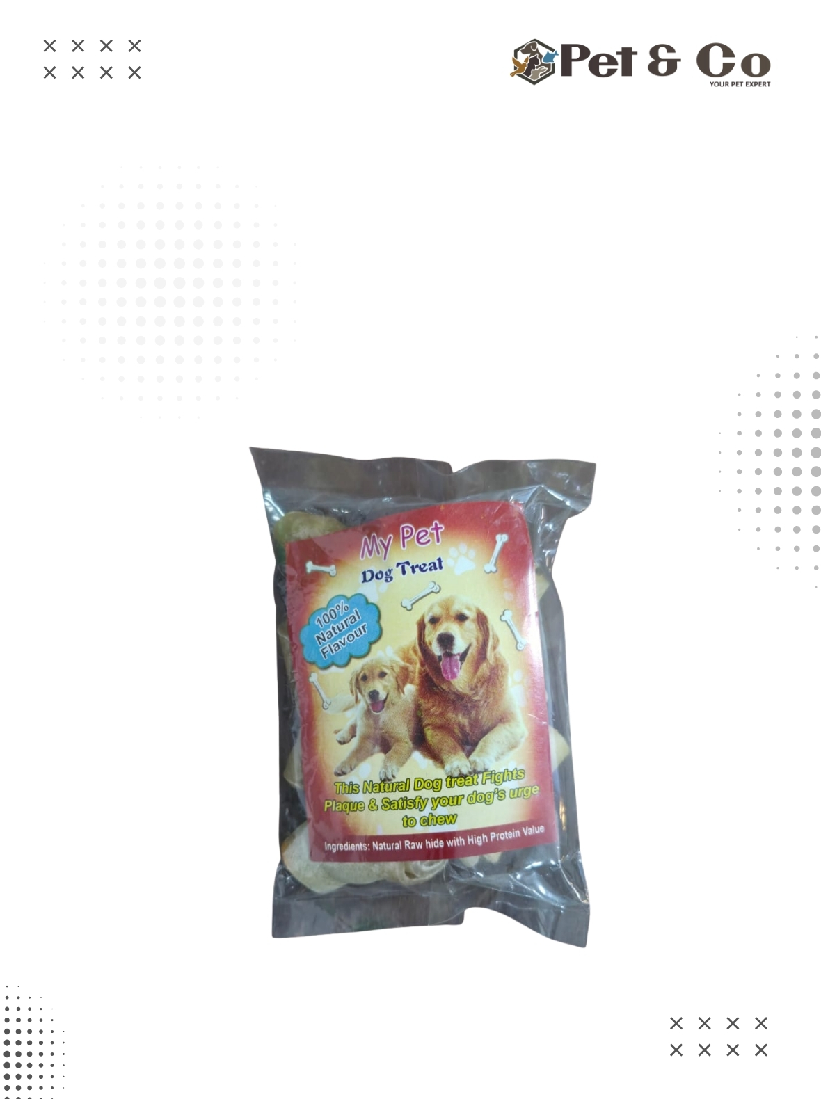 My Pet Dog Treat Triangle 100g