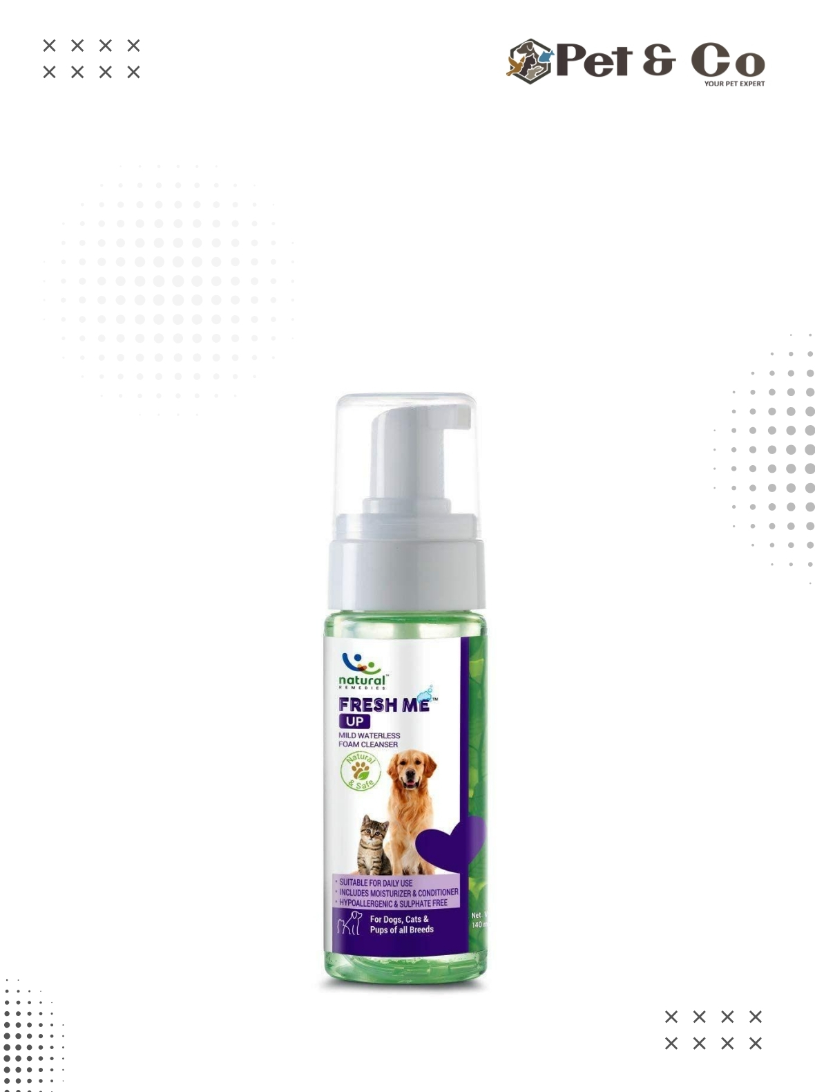 Natural Fresh Me Mild Waterless Foam Cleanser