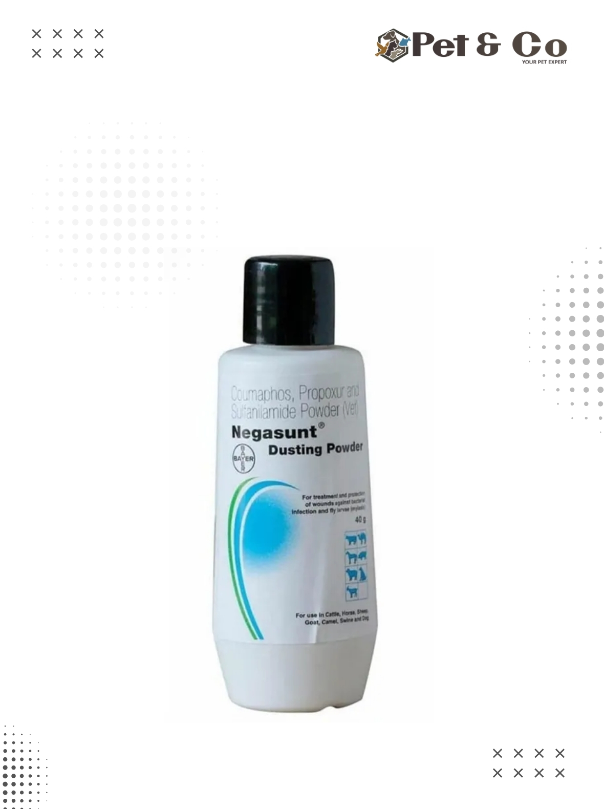 Negasunt Dusting Powder for pets 40g