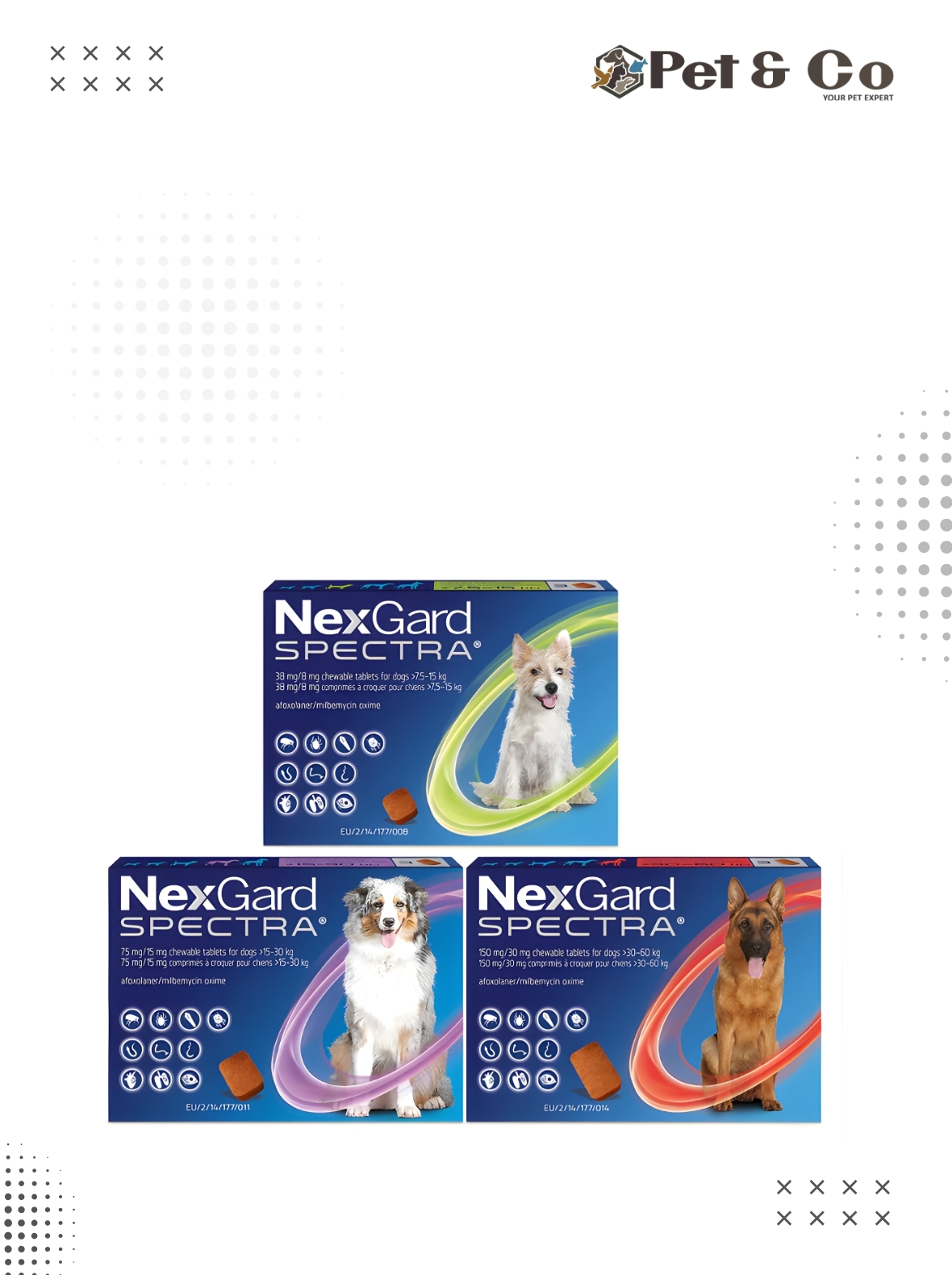 Nexgard SPECTRA Chews for Dogs