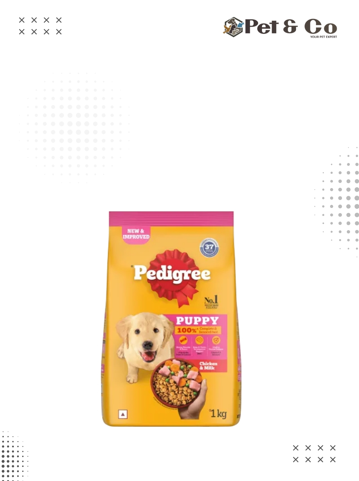 PEDIGREE® Chicken and Milk for Puppy Dogs 370g