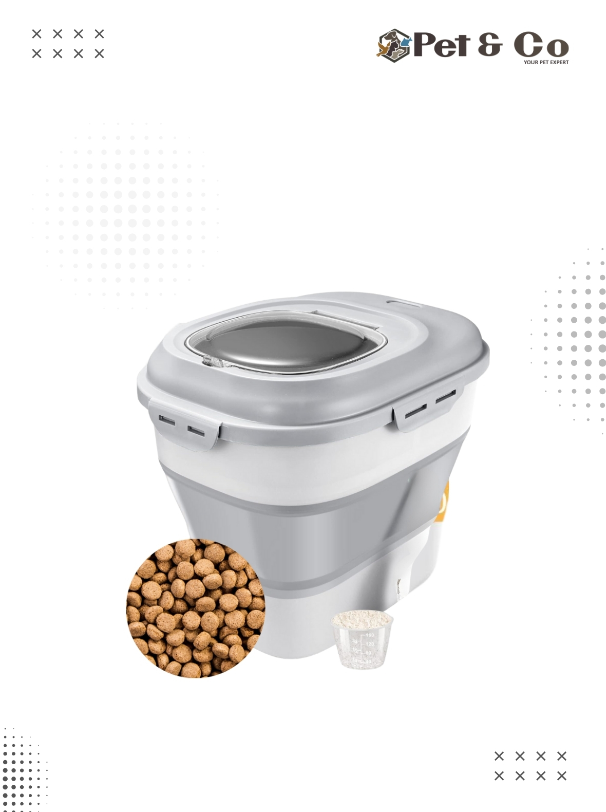 Pet Food Storage Box Container