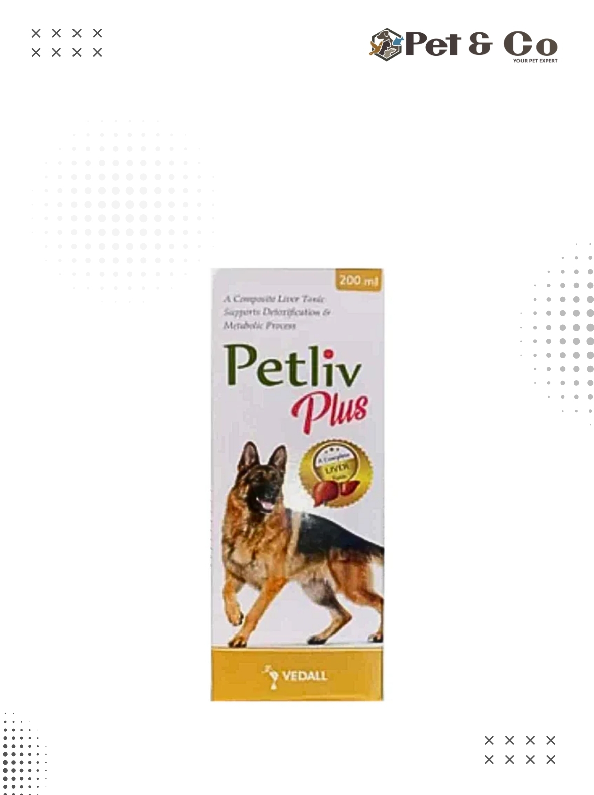 Petliv Plus Syrup For Cats & Dogs (200ml)