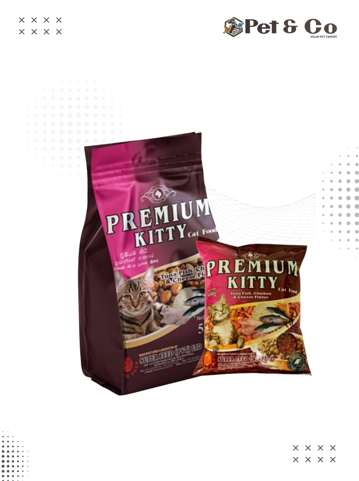 Premium Kitty Cat Dry Food