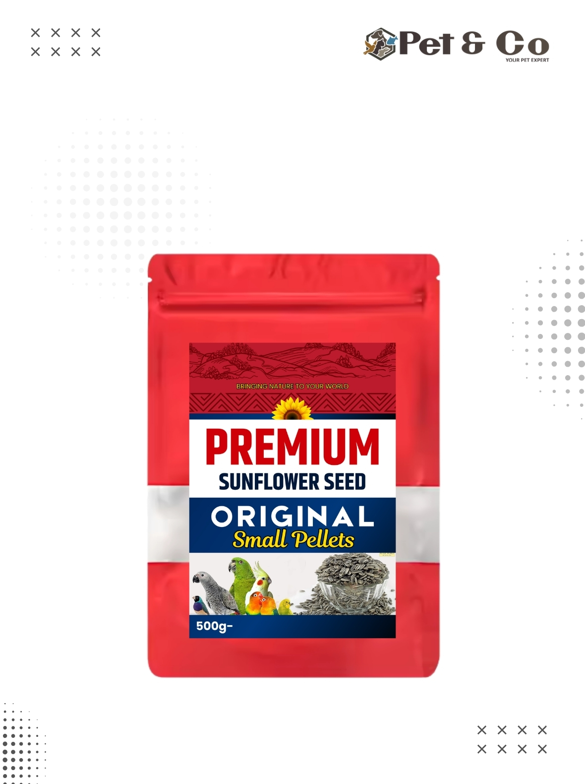 Premium Sunflower Seeds Original Large Pellets 500g