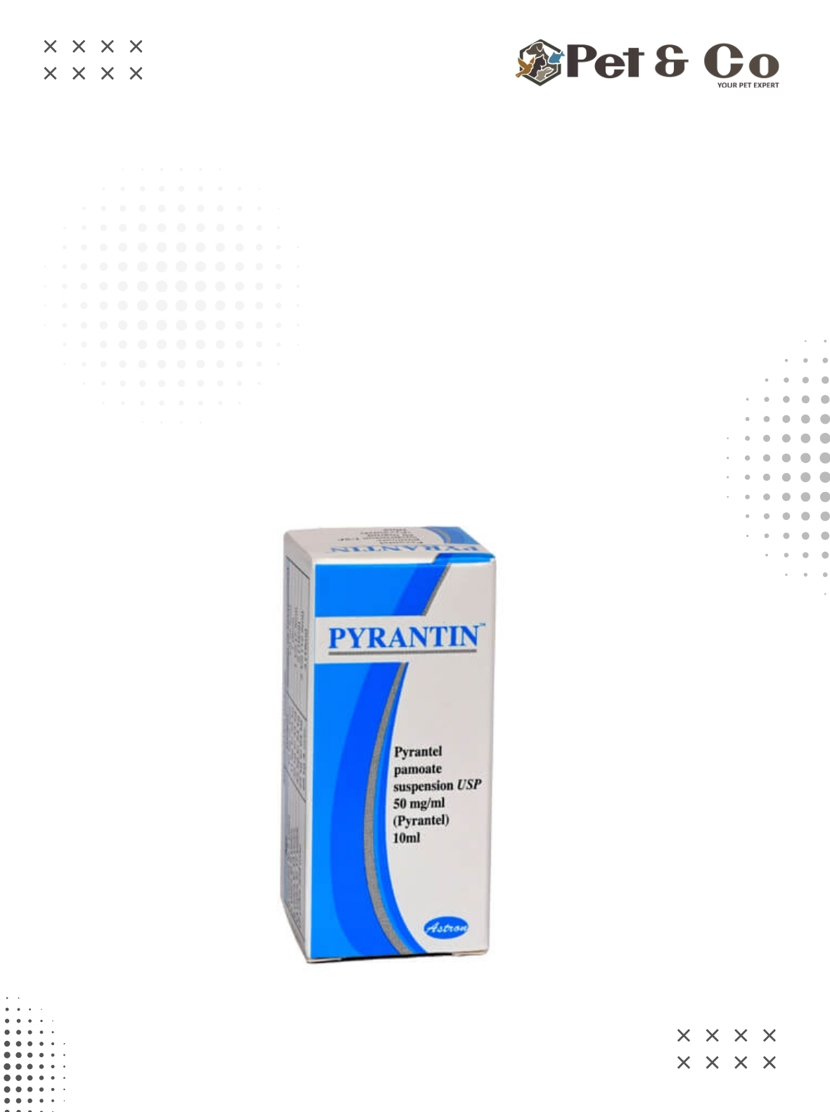 Pyrantin Syrup for Cats & Dogs 10ml