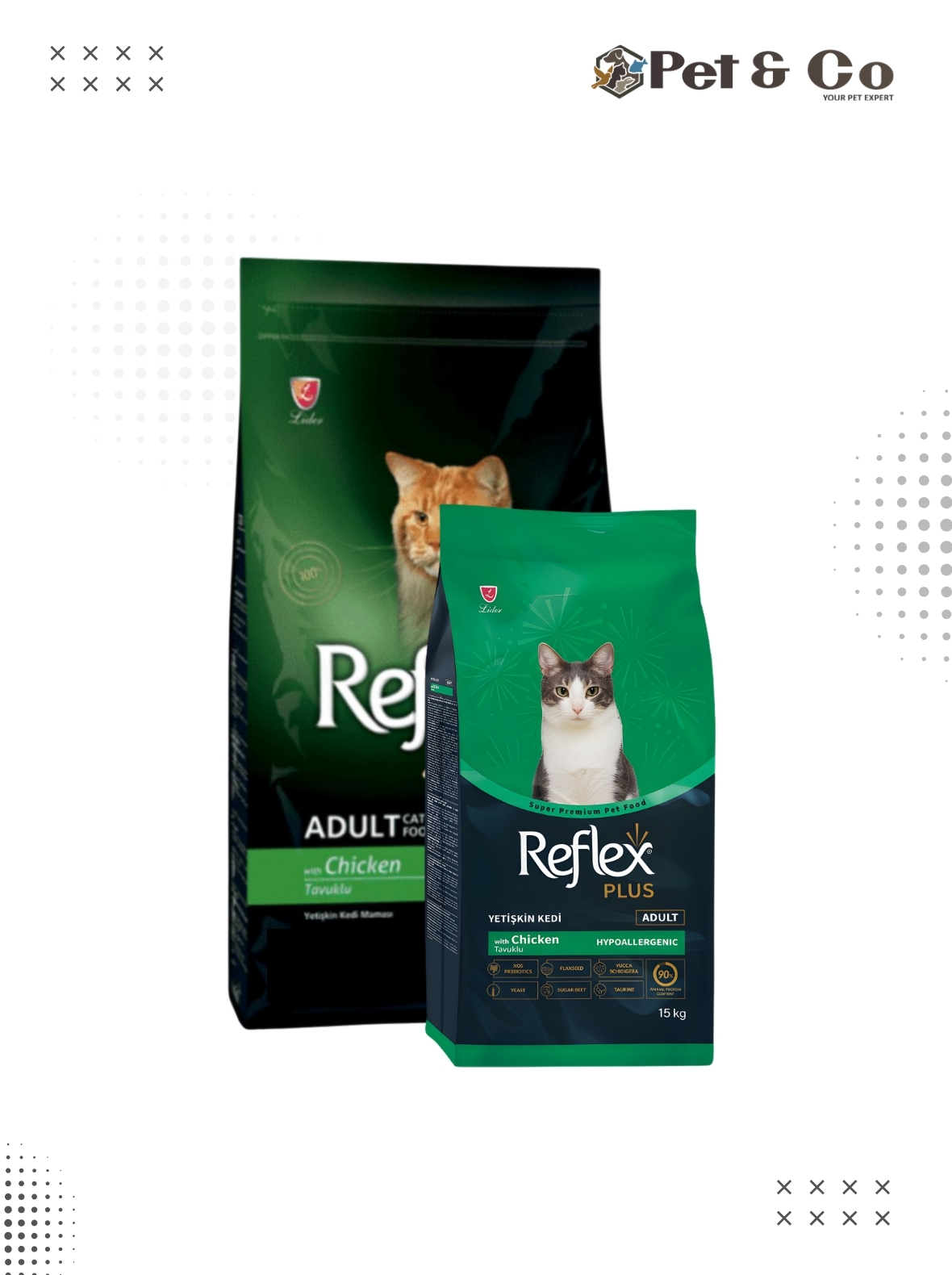 Reflex Plus Adult Chicken Cat Dry Food