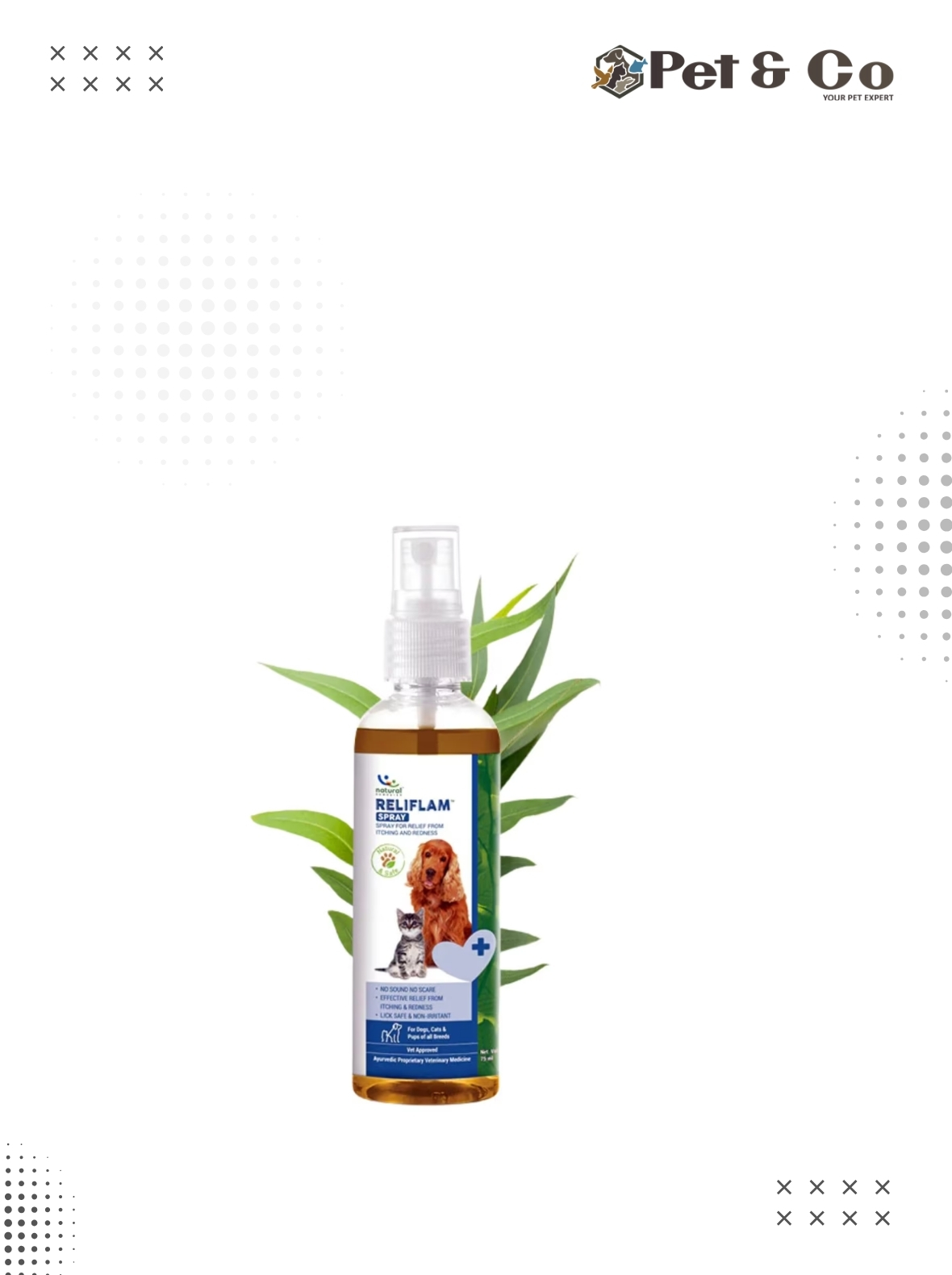 Reliflam Spray For Cats & Dogs 75ml