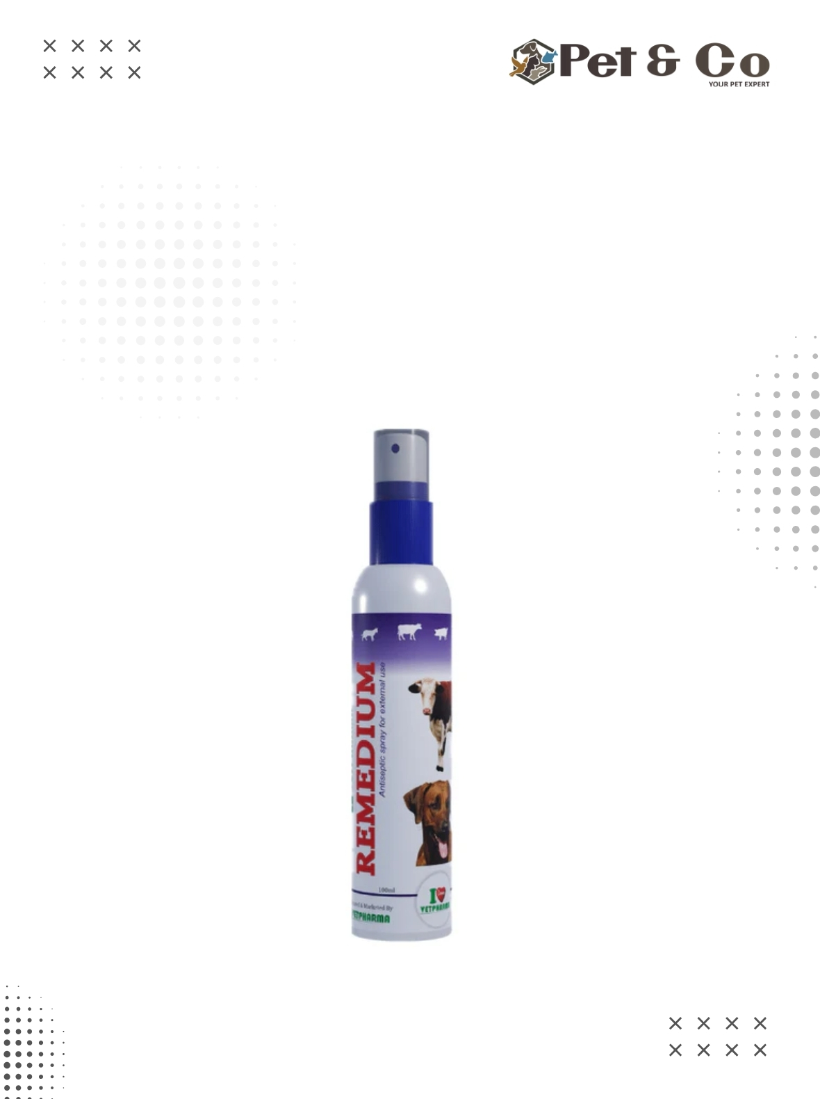 Remedium Antibiotic Wound Spray For All Kind of Animals