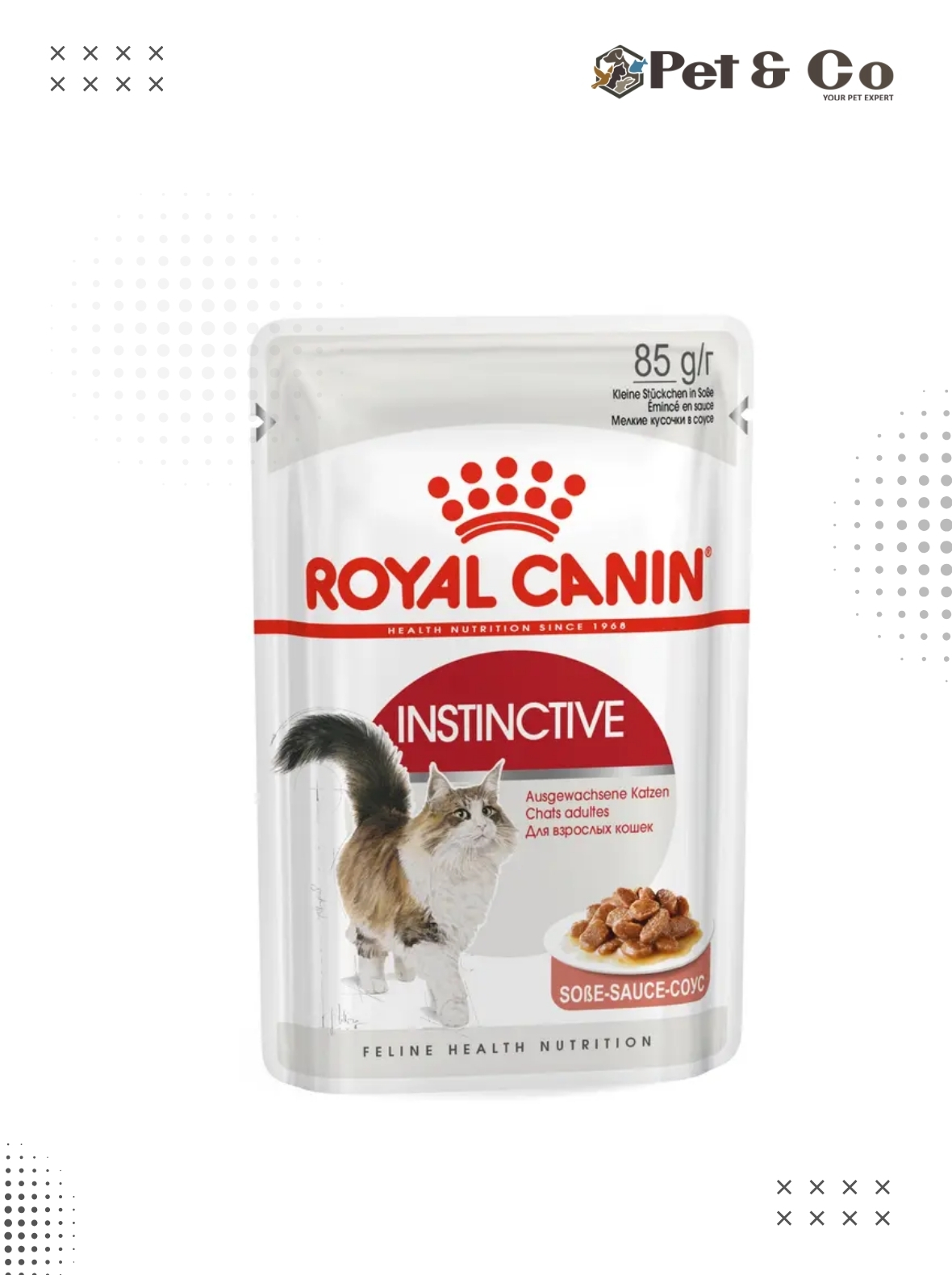 Royal Canin Instinctive Chunk In Gravy Cat Wet Food 85g