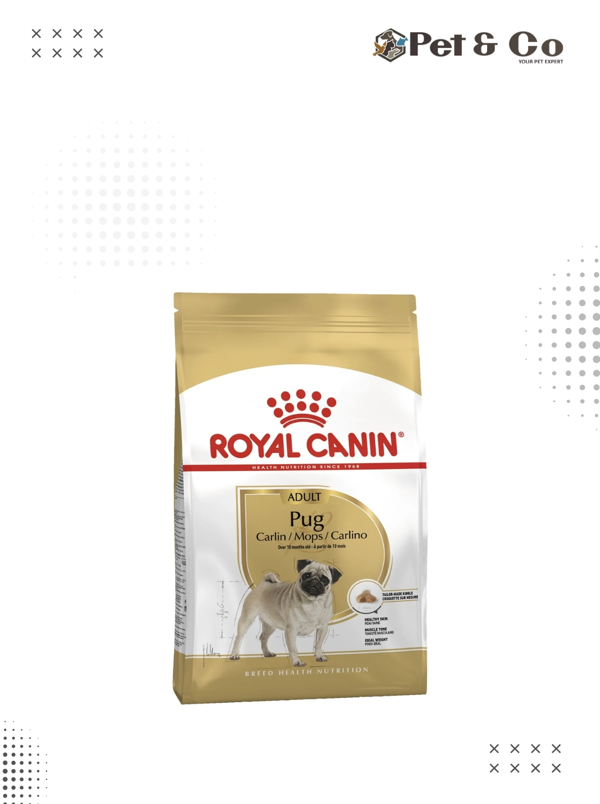 Royal Canin Pug Adult Dog Dry Food 1.5kg