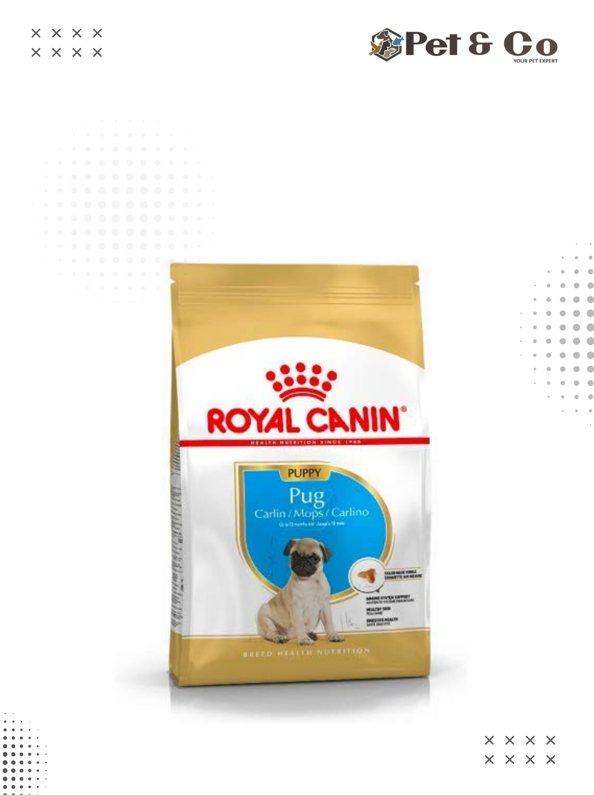 Royal Canin Pug Puppy Dog Dry Food 1.5kg