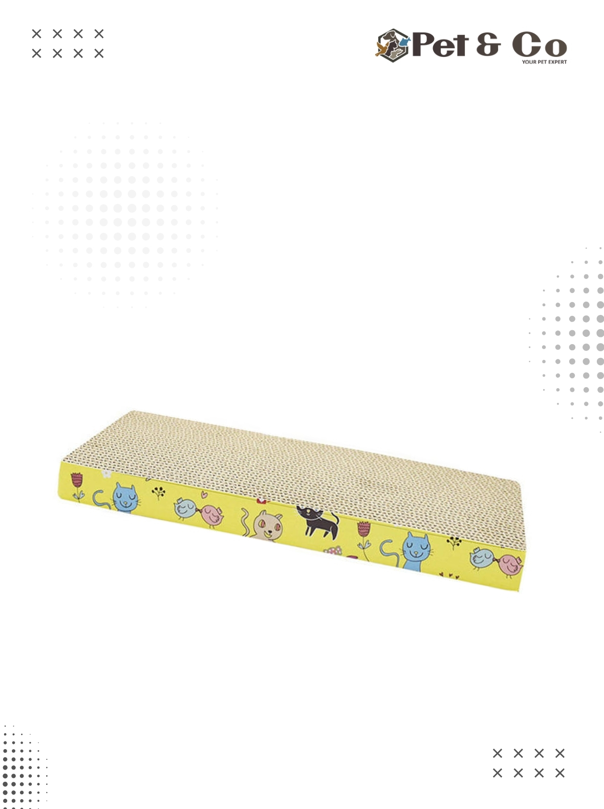 Scratch Boards for Cats (Large Size) - Flat Shape