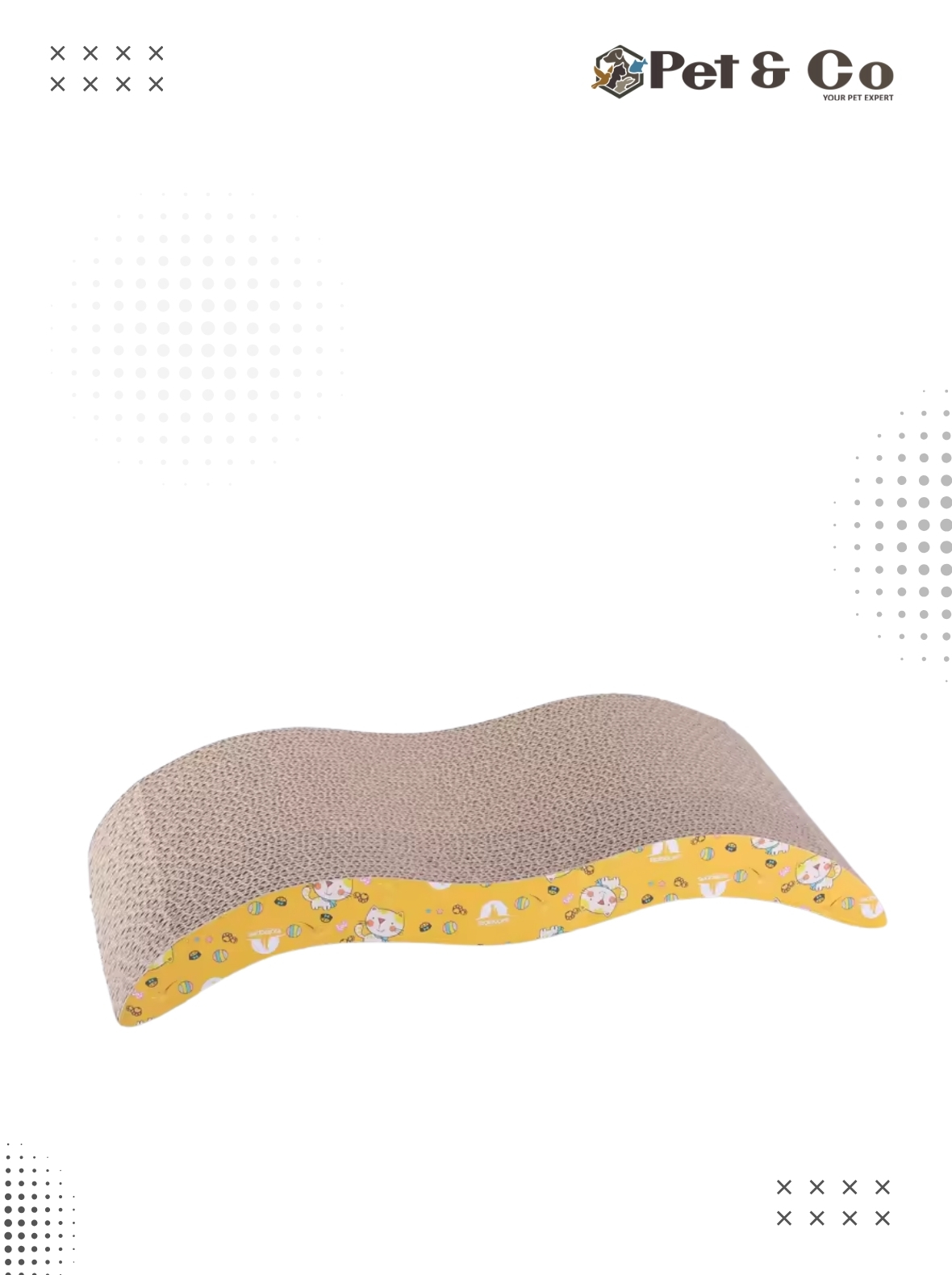 Scratch Boards for Cats - M Shape