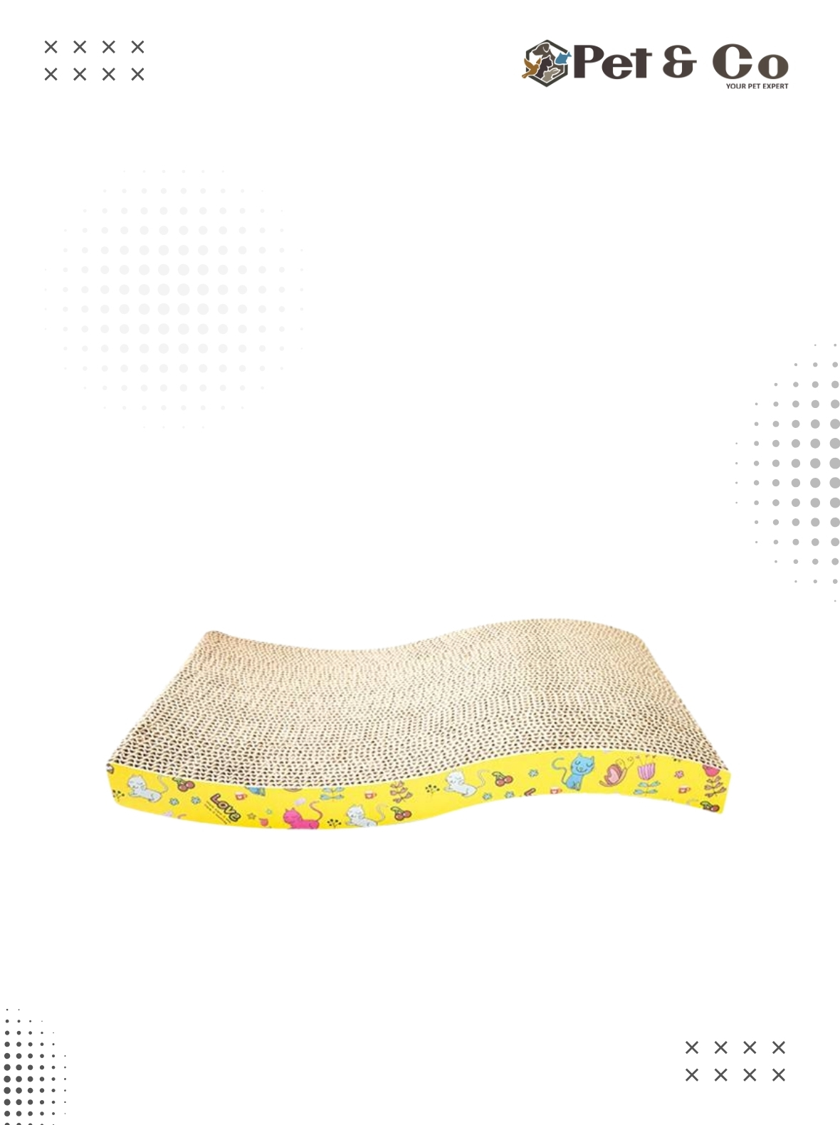 Scratch Boards for Cats - S Shape