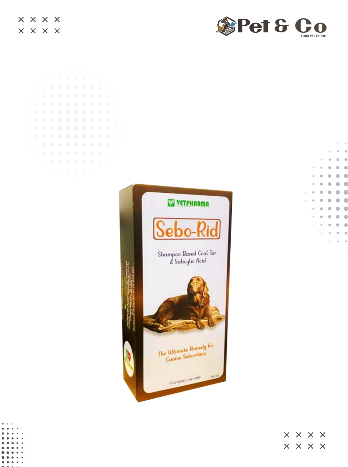 Sebo- Rid Pet Shampoo 100mL