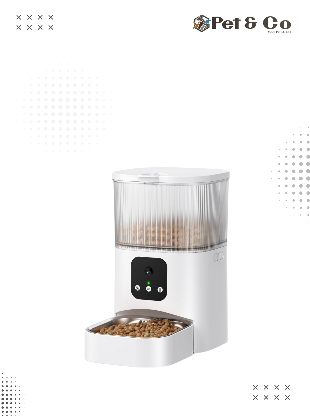 Smart Pet Feeder Automatic Remote Control