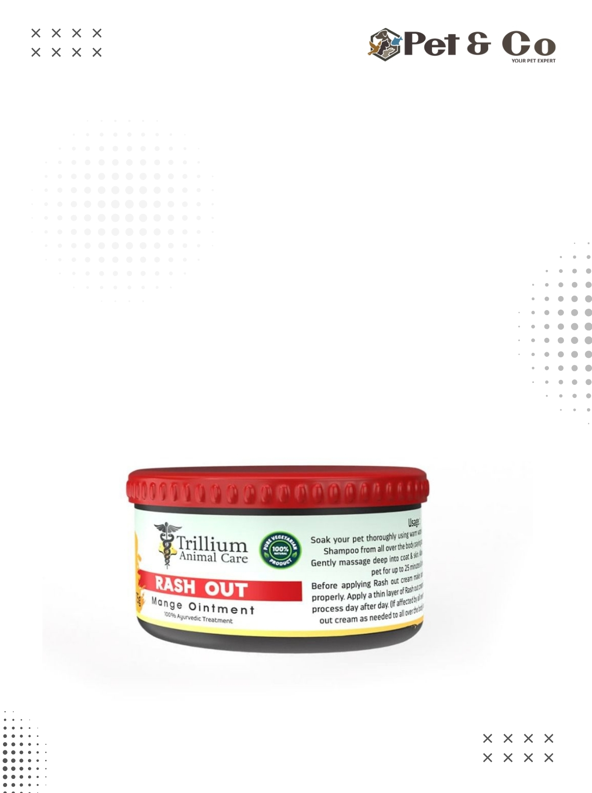 Trillium Pet Care Rash Out Cream (75g)