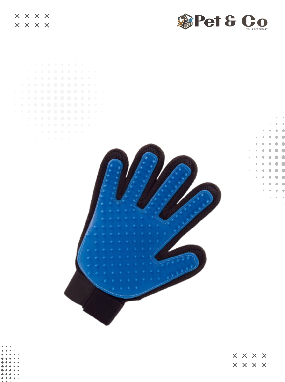 True Touch Grooming Glove For Cats & Dogs