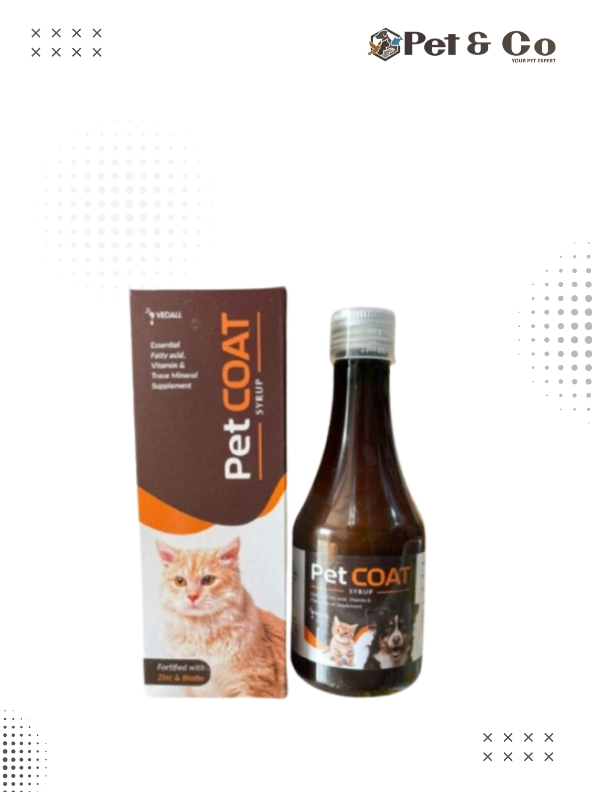 Vedall Pet Coat Syrup for All Pets