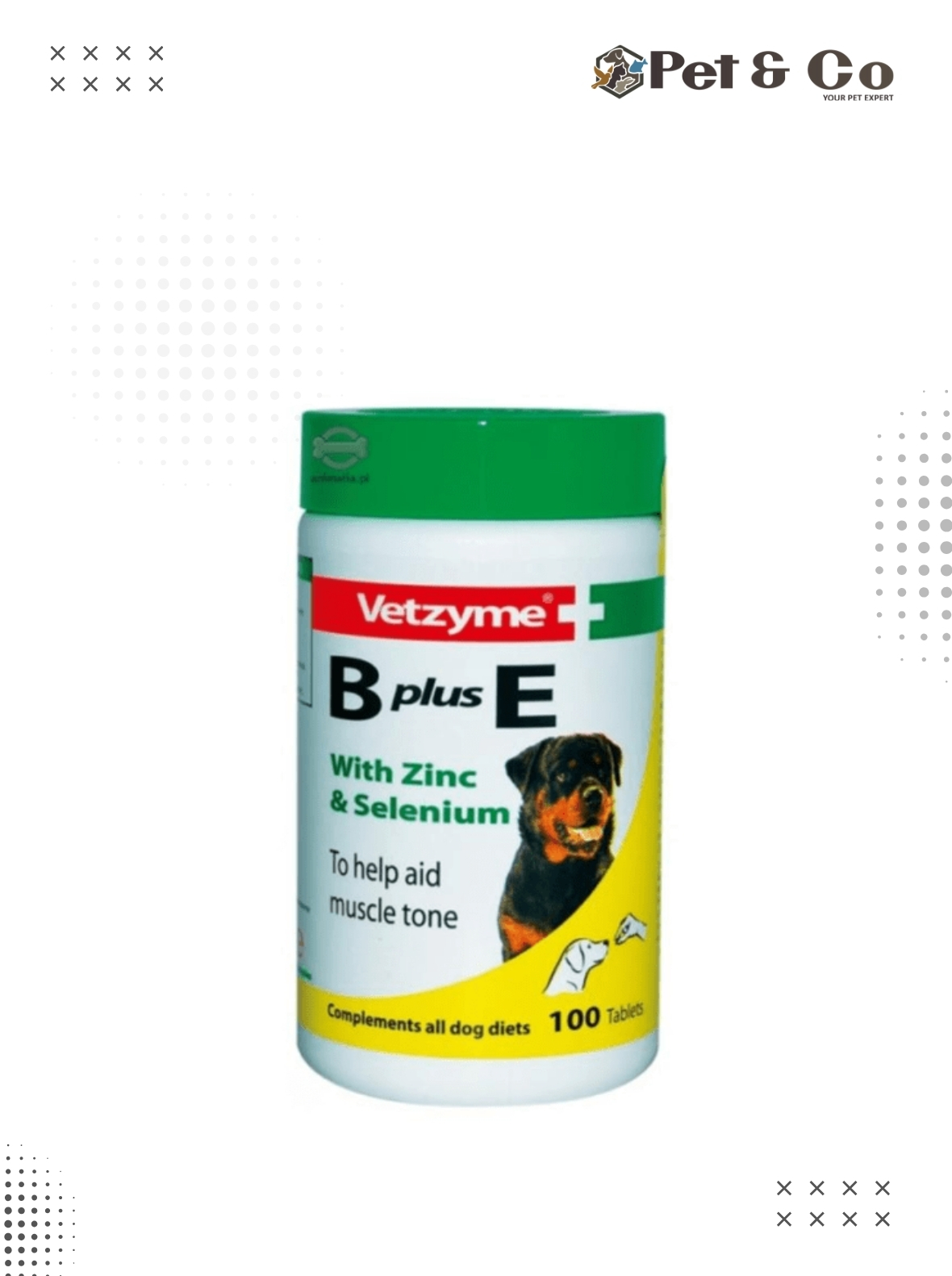 Vetzyme B Plus E Tablets for Dogs