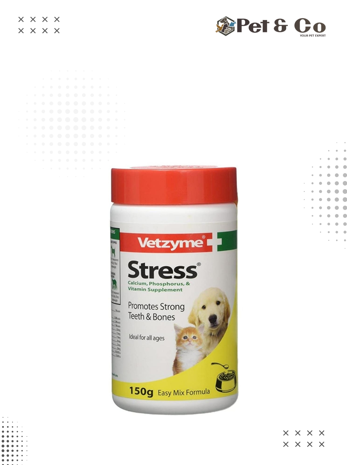Vetzyme Stress Powder For Dogs and Cats