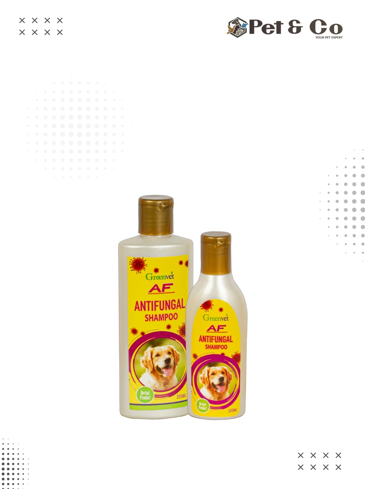 Greenvet Antifungal & Mange Shampoo 200ML