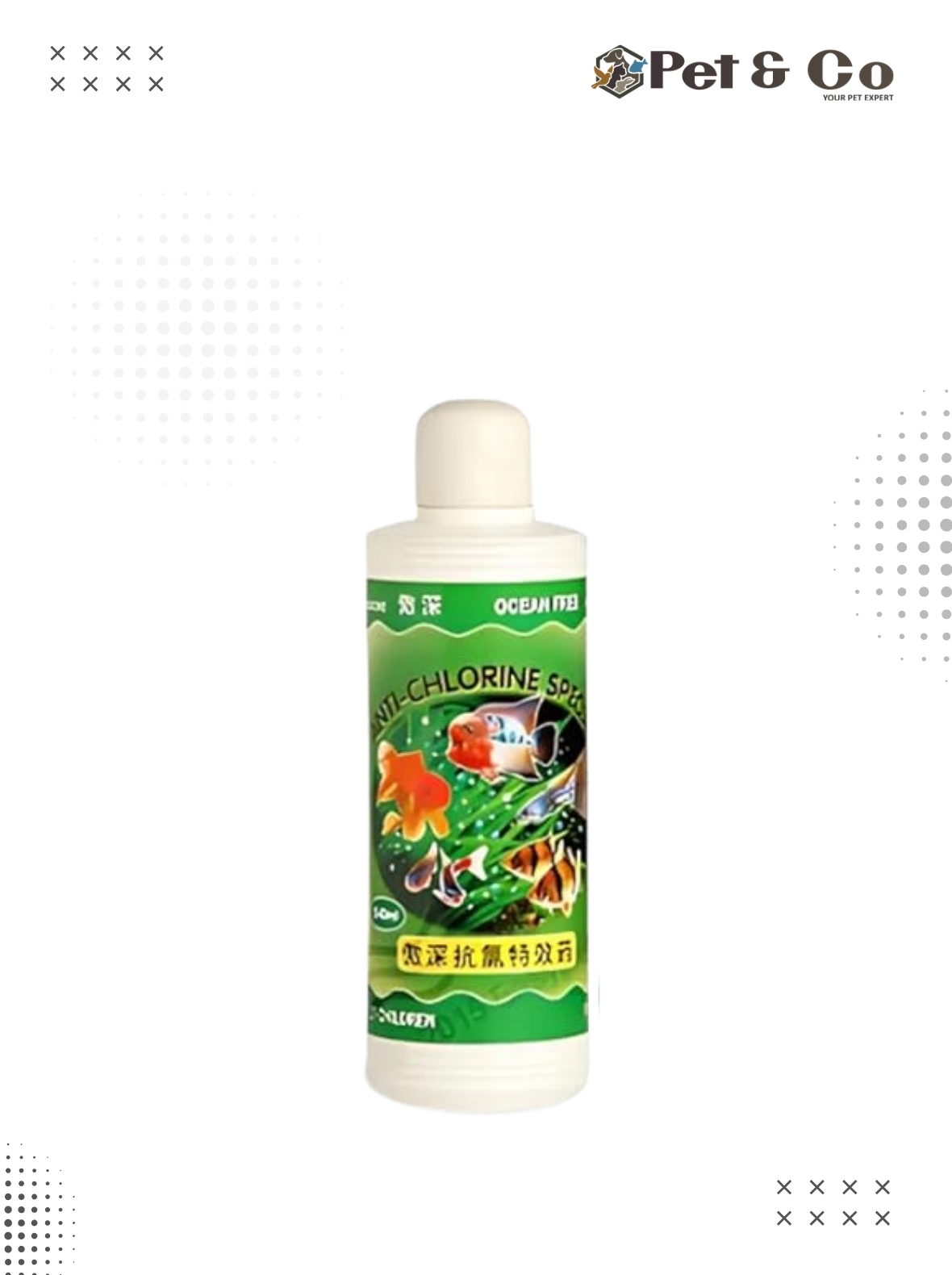 OCEAN FREE Anti-Chlorine Special Aquarium Medicine 240ML