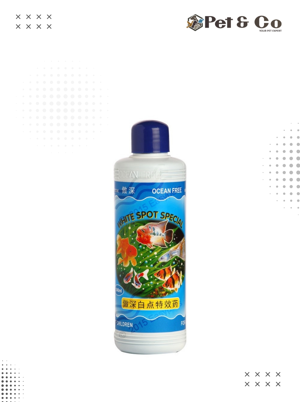 OCEAN FREE White Spot Special Aquarium Medicine 240ML