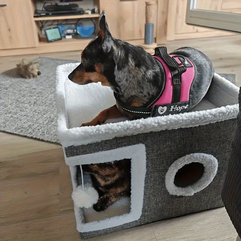 2-in-1-cat-bed-multi-tier-cat-house-with-toy-tunnel-foldable-scratching-post-1770883830