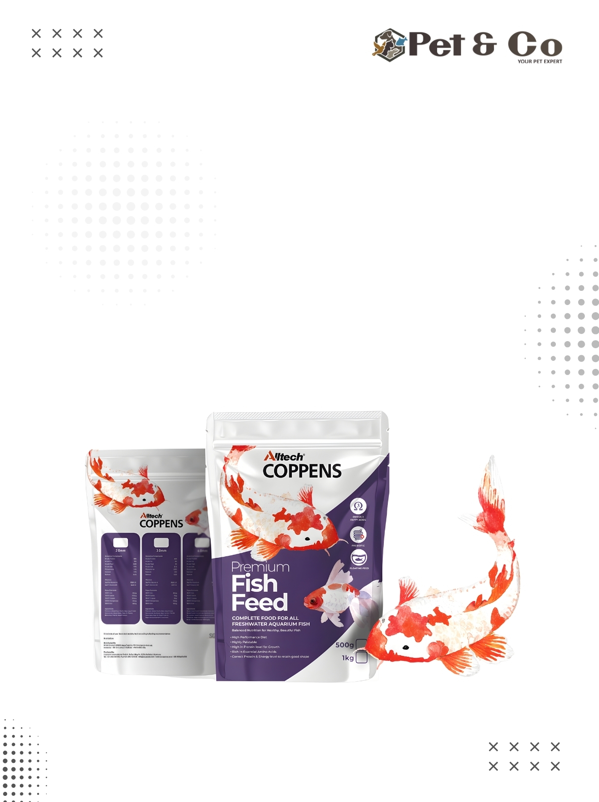 Alltech Coppens Premium Fish Feed 1Kg