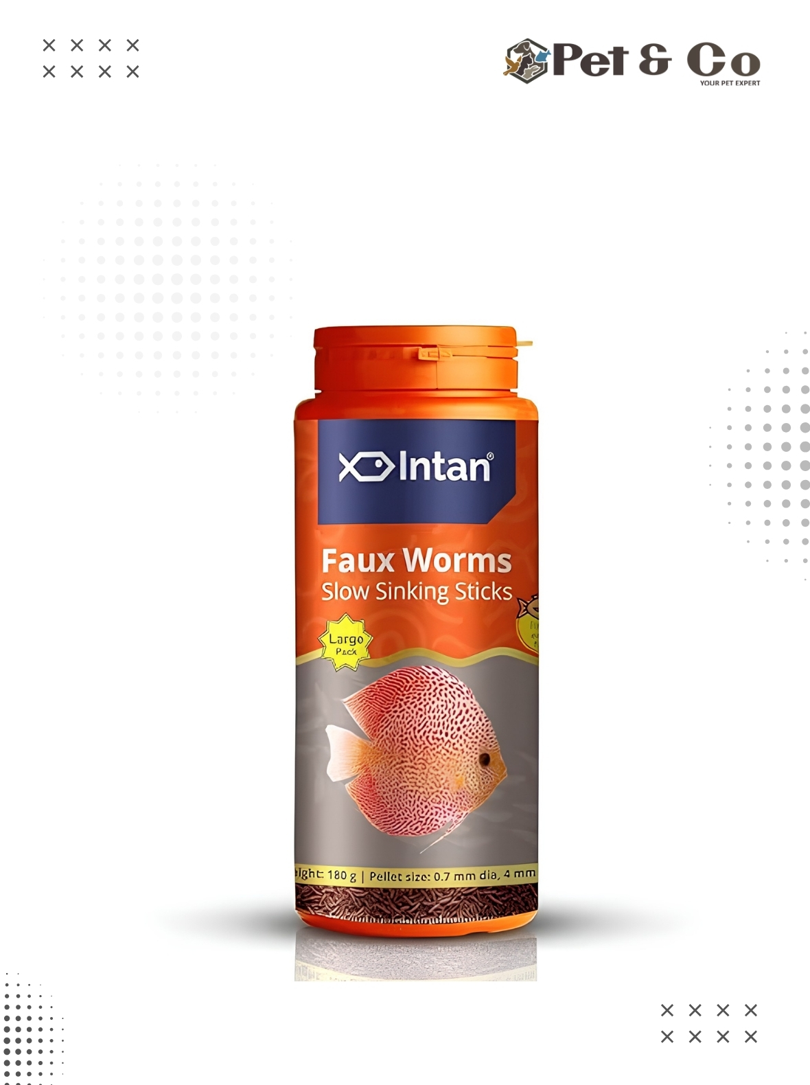 Intan Faux Worm Sticks 70g